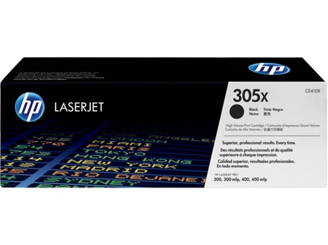 Cartucho de tóner Original HP 305X de alta capacidad Negro para HP Lasert PRO 300, M351, M375, 400, M451, M475