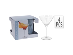 Copas coctel 4 piezas estuche