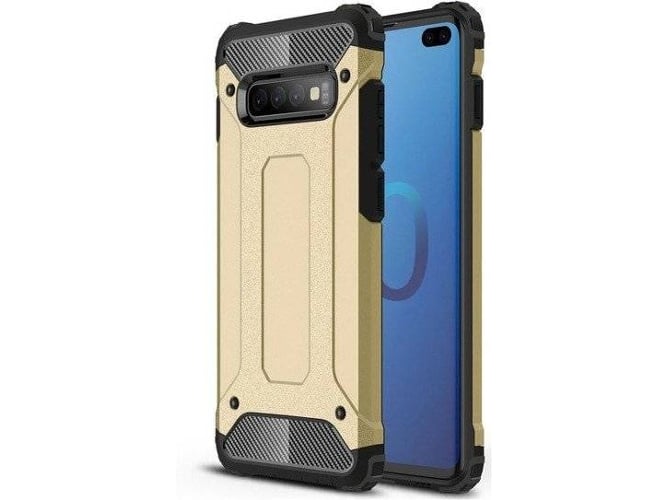 Funda Samsung Galaxy S10 Plus LMOBILE Armor Dorado