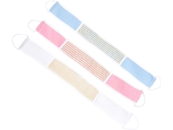 Juego De 3 Toallas Exfoliantes Blancas