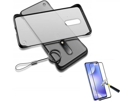 Kit Carcasa y Protector de Cristal 5D Huawei P20 Pro Bumper Transparente