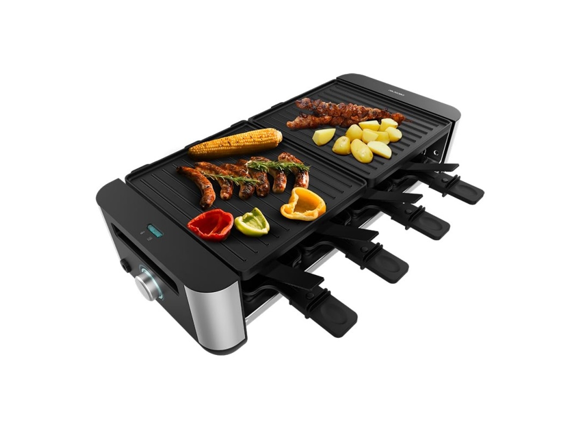 Raclette Inox Cheese&Grill 16000 Inox Black CECOTEC