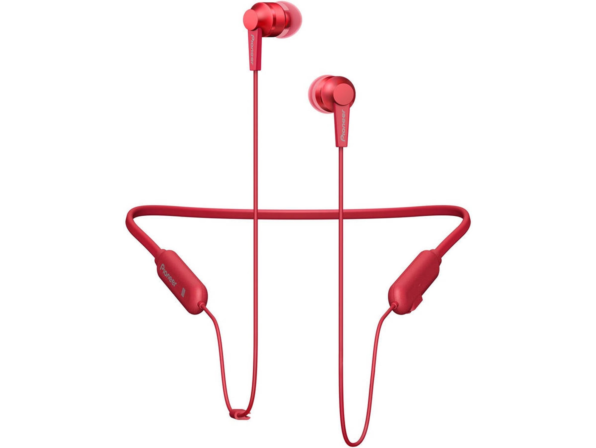 Auriculares Bluetooth PIONEER Se-C7Bt-R (In Ear Micrófono Rojo