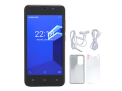 Telefone Celular Desbloqueado Com Desbloqueio Facial Tela Hd 5.0" 4gb+32gb 6800mah Android 12 Ultra Fino Dourado