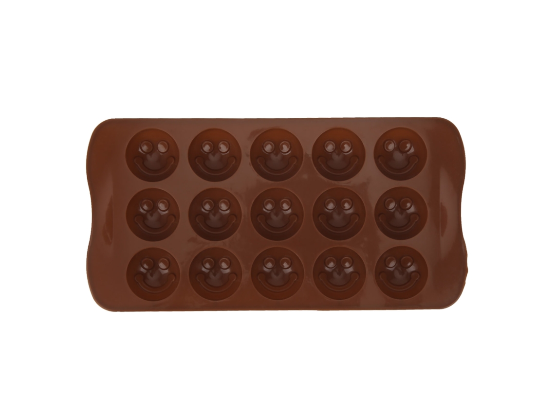 Molde de silicona Bjww para pasteles y chocolates con forma de cara antiadherente - Accesorios para hornear