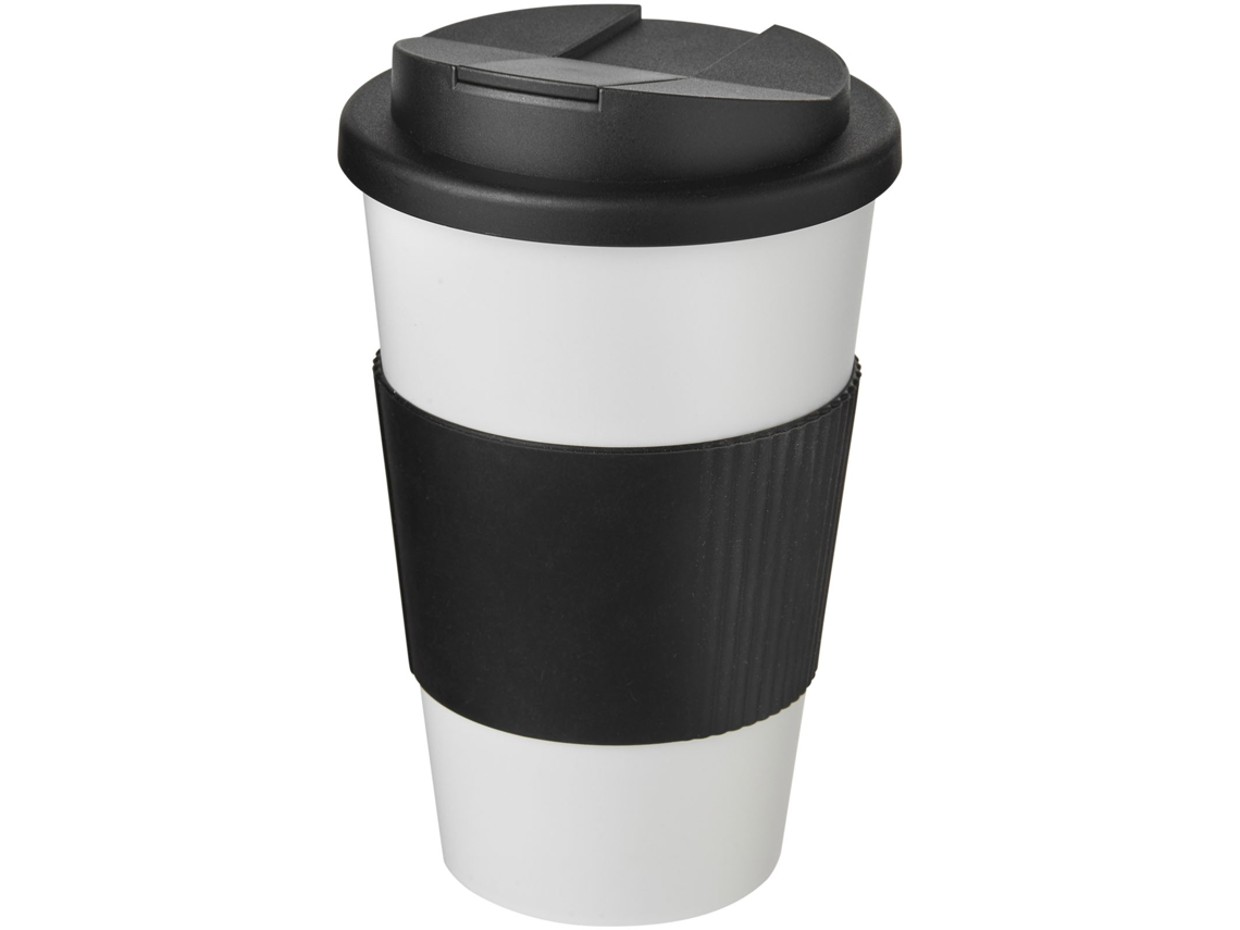Americano® Vaso 350 Ml Con Agarre Y Tapa Antigoteo