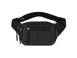 Riñonera Para Hombre Con Múltiples Bolsillos, Impermeable, De Gran Capacidad, Ajustable, De Nailon.