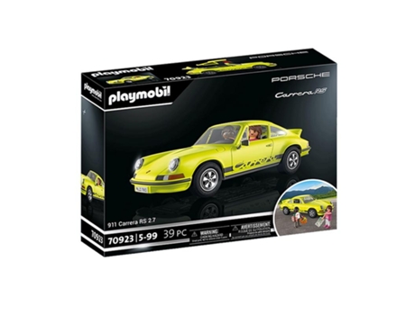 PLAYMOBIL Porsche 911 Carrera Rs 2.7 (Edad Mínima Recomendada: 5 años - 39 Piezas)