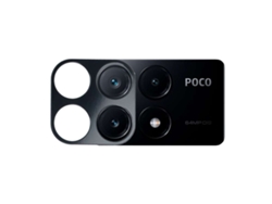 Protector Cámara Metalizado Negro Para Xiaomi Poco X6 Pro
