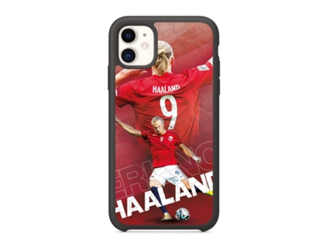 Funda Móvil Oficial Norges Fotballforbund para iPhone 11 PHONECASES3D Piel Sintética Negro