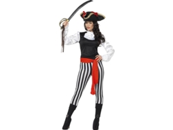 Disfraz de Mujer DISFRAZZES Pirata A Rayas (Talla: M)
