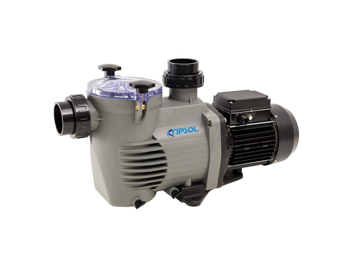 Bomba de piscina silenciosa Kripsol KS Evo, eficiente, con gran prefiltro y bajo consumo - 0,75 CV Tri