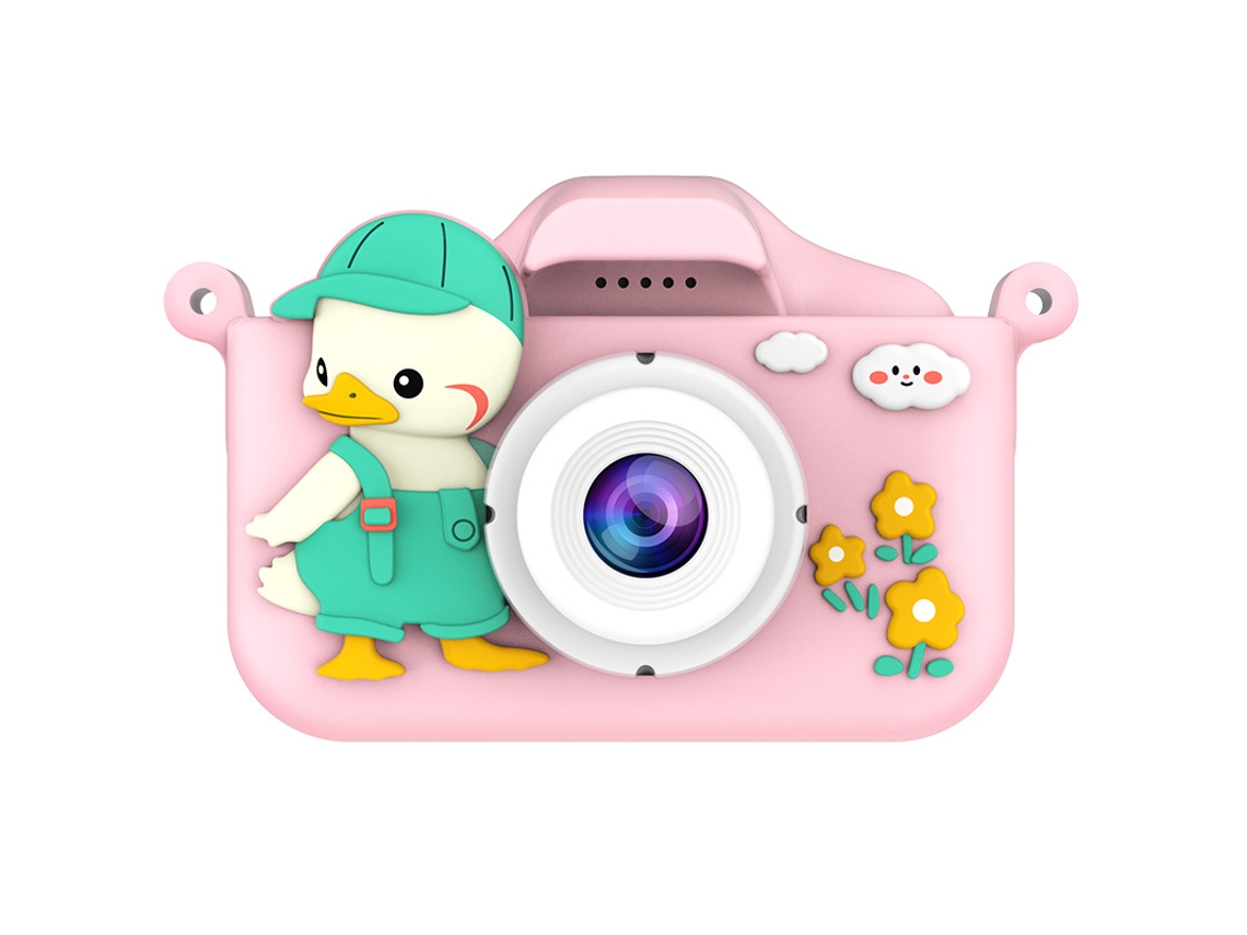 Cámara Infantil, Mini Cámara De Vídeo De Senho Animado, Cámara Digital (pato) Czhhmart