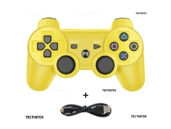 Controlador inalámbrico Bluetooth de seis ejes MDUG con doble vibración y luces LED.