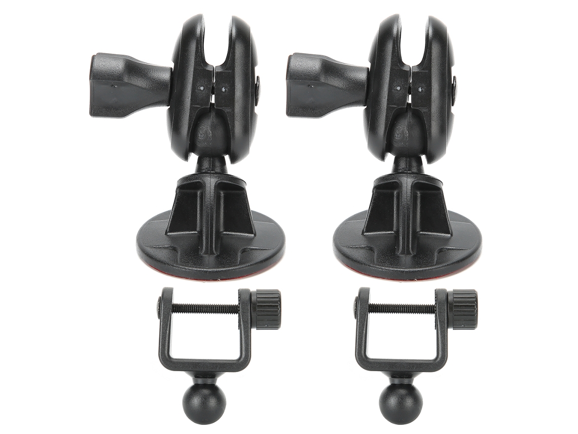 Soportes Para Minicámaras De Salpicadero Con Ventosa, Ajustables 360 Grados, Universales (cabezal En Forma De U)