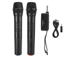 Micrófono Inalámbrico De Alta Frecuencia E7 Con Antena Receptora Para Karaoke, Reuniones Y Discursos.