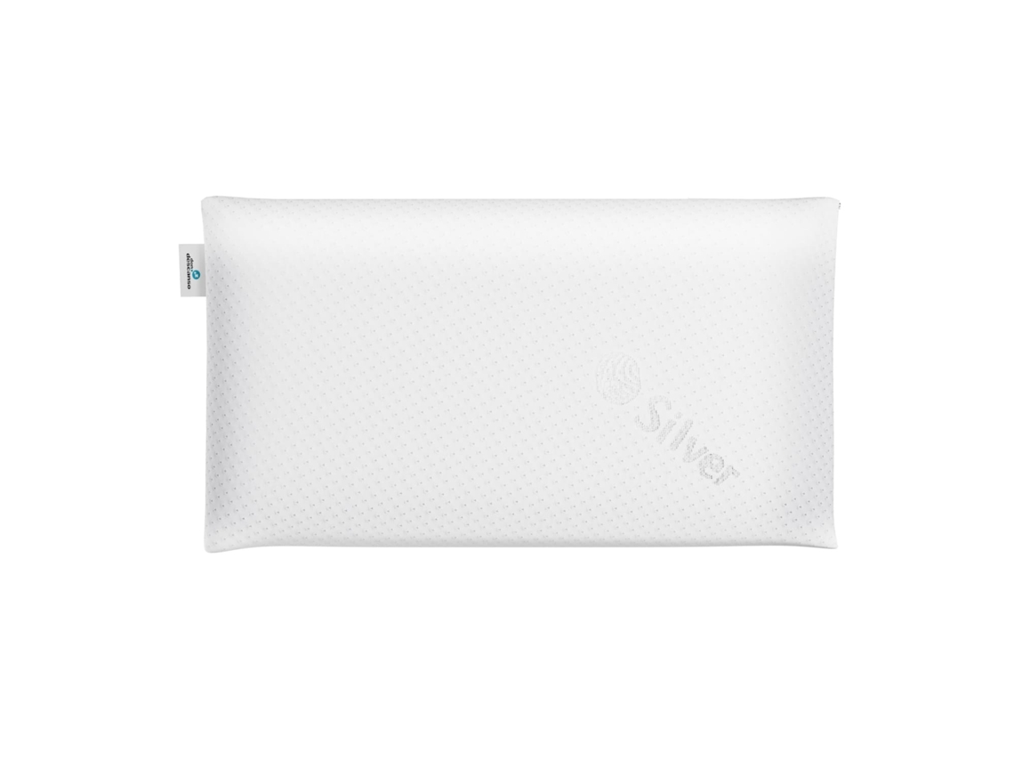 Almohada Viscoelástica 150 cm. Nalui Delia con Doble Funda (Firmeza Media) Blanco
