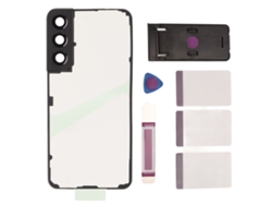 Cubierta trasera de cristal para Galaxy S22 con soporte y kit de herramientas