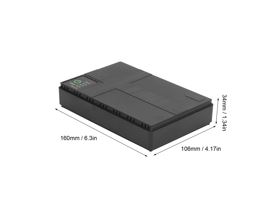 2026dz-ups Ininterrumpible Mini 5v 9v 12v Salida 85-265v Entrada Para Cámara Router Conector Eu