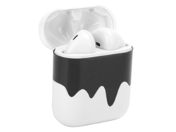 Fone De Ouvido Bluetooth 5.0 Sem Fio Binaural Estéreo Sport Earbuds Branco Com Estojo De Carregamento