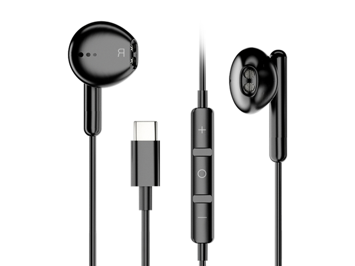 Auriculares con cable tipo C para Samsung Galaxy S24, S23, S22, intraaurales de 3,5 mm, A53, A52, Note 20, USB C, estéreo de graves HiFi, Vayotoy