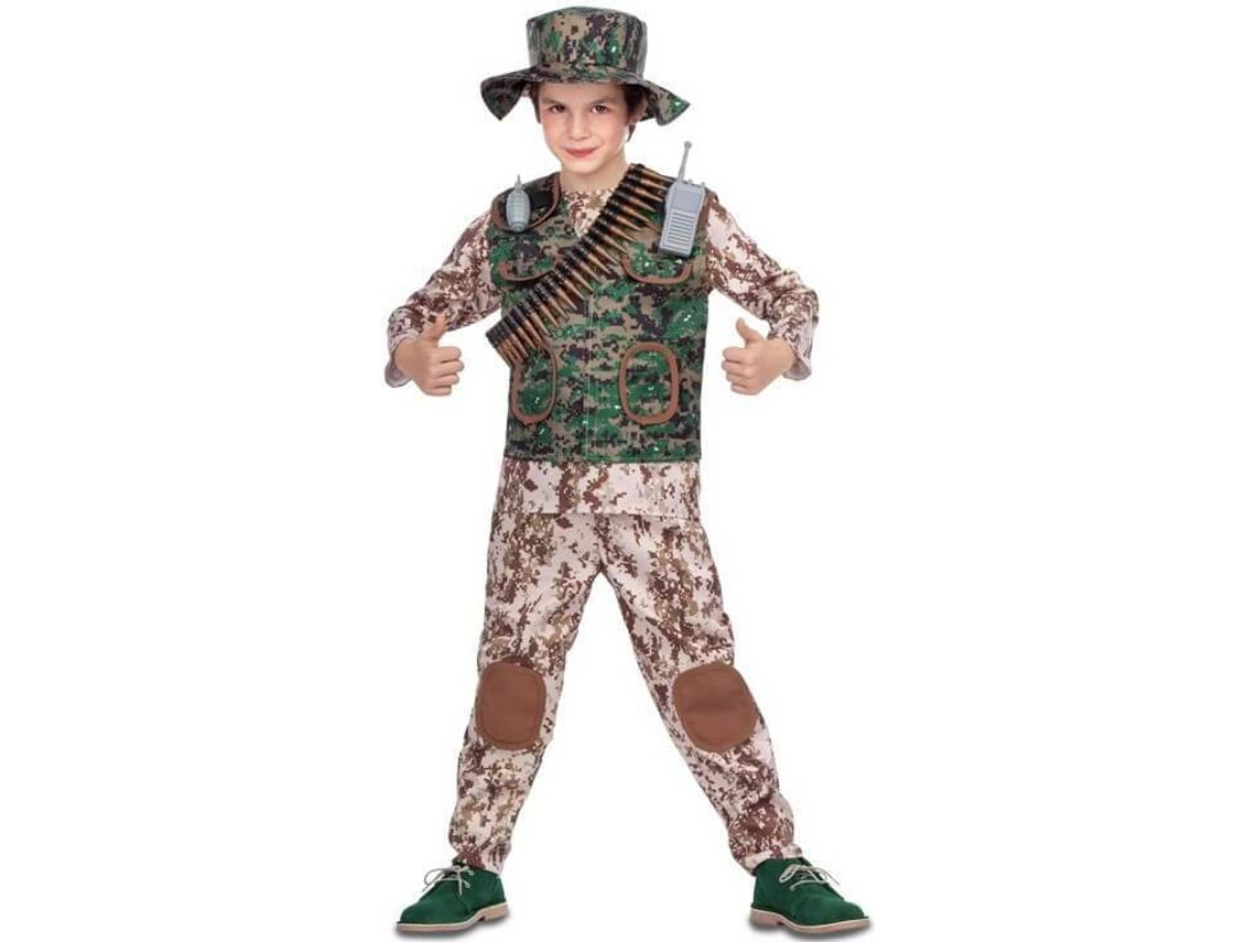 Disfraz de Niño DISFRAZZES Soldado Marine (Talla: 7 a 9 años)