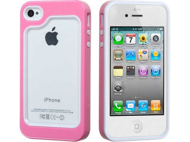 Funda iPhone 4, 4s MYBAT iPhone4HPCMBMP305NP Rosa