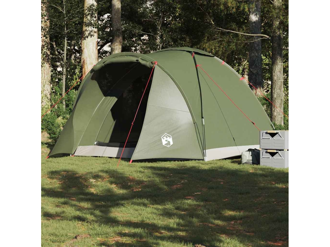 Tienda De Pesca 2 Personas Impermeable Verde Oliva