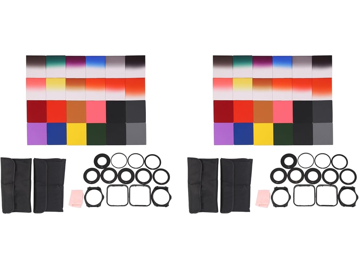 Juego De 48 Adaptadores Para Filtros Graduados Nd De 18 Pulgadas, Portafiltros Para Parasol De La Serie P