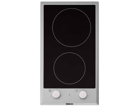 Placa de Vitrocerámica BEKO HDCC32200X (Eléctrica - 30 cm - Inox)