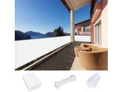 50 X 200 Cm, Pantalla Privacidad, Hdpe, Resistente Al Viento, Protección Uv, Para Balcón