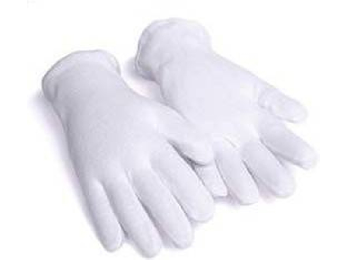 Guante CHEMITOOL SAFETY Blanco (100% Algodón)