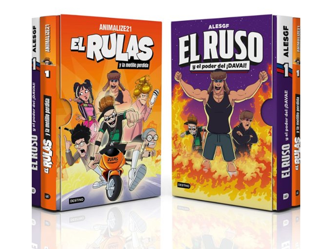Livro Estuche El Rulas 1 + El Ruso 1 de Alesgf Animalize21 (Español)
