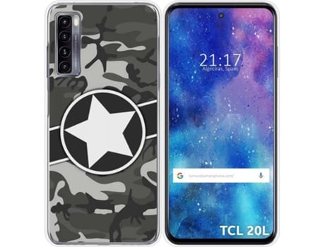 Carcasa TCL 20L / 20L+ TUMUNDOSMARTPHONE Camuflaje 02 Multicolor