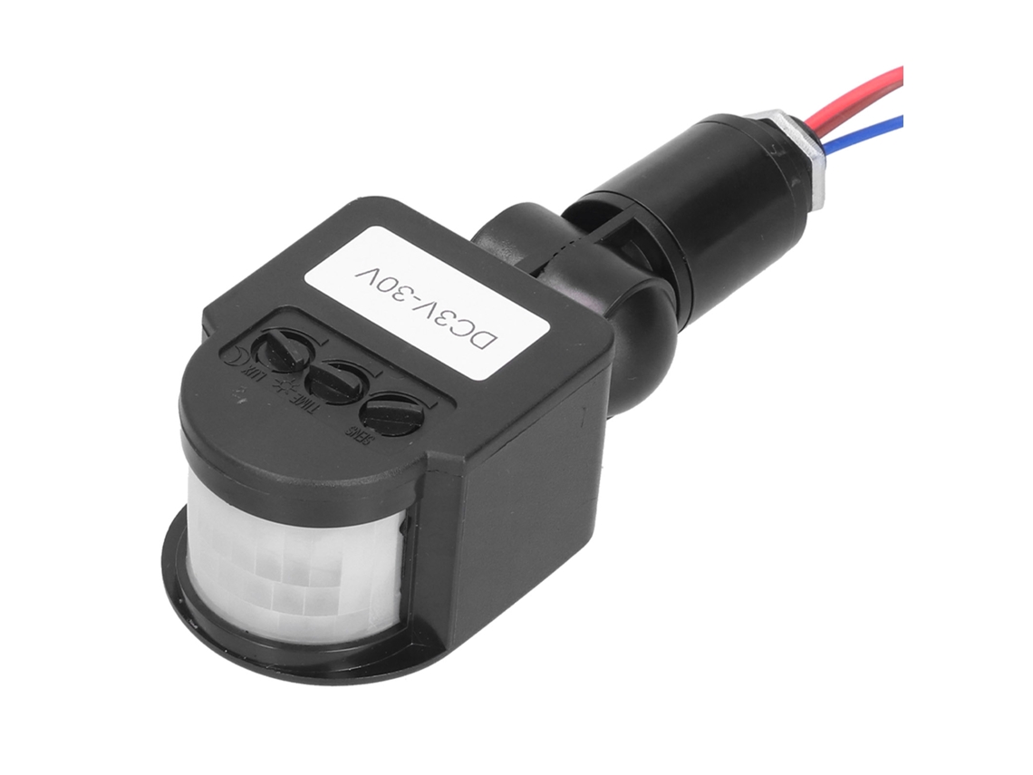 Lámpara Proyector Solar Con Sensor De Movimiento Infrarrojo Pir Automático Dc3v-30v