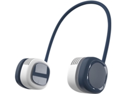 Ventilador De Cuello Portátil Ventilador Giratorio 360° Recargable Por Usb 3 Velocidades Mini Sin Aspas