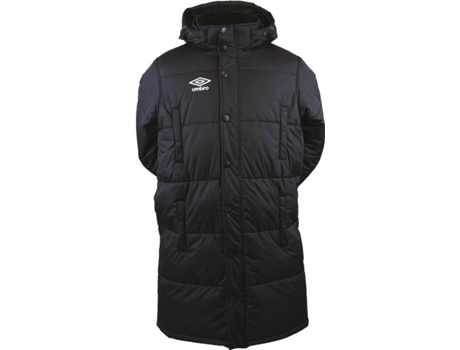 Abrigo Básico UMBRO Pro Training Hombre (Talla: XXL - Negro)