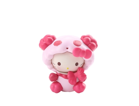 Anime sanrioed my melody kuromi cinnamoroll kt tokoh aksi kucing model pvc lucu boneka buatan tangan hadiah ornamen hadiah
