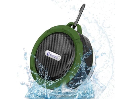 Altavoz Bluetooth Inalámbrico Altavoz Inalámbrico Portátil para Ducha 6 Horas de Tiempo de Reproducción Sonido Alto HD con Ventosa y Gancho BISBISO...