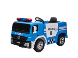 Camión de policía eléctrico XTRM azul de 12 V
