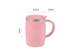Taza térmica de acero inoxidable para té y café, taza térmica de viaje con aislamiento térmico Ly Ebike