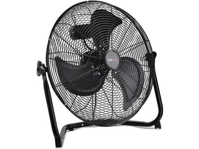 Ventilador Suelo Rejilla regulable 2 velocidades 45cm 110w tekkio de t1008 110