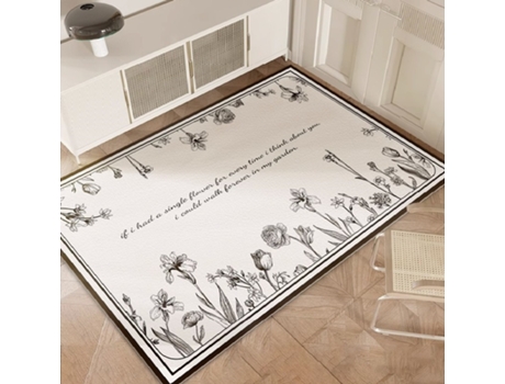 Alfombras Antideslizantes para Puertas de Entrada Interiores -Patrón Horizontal 10-50x80cm LUUCOZK