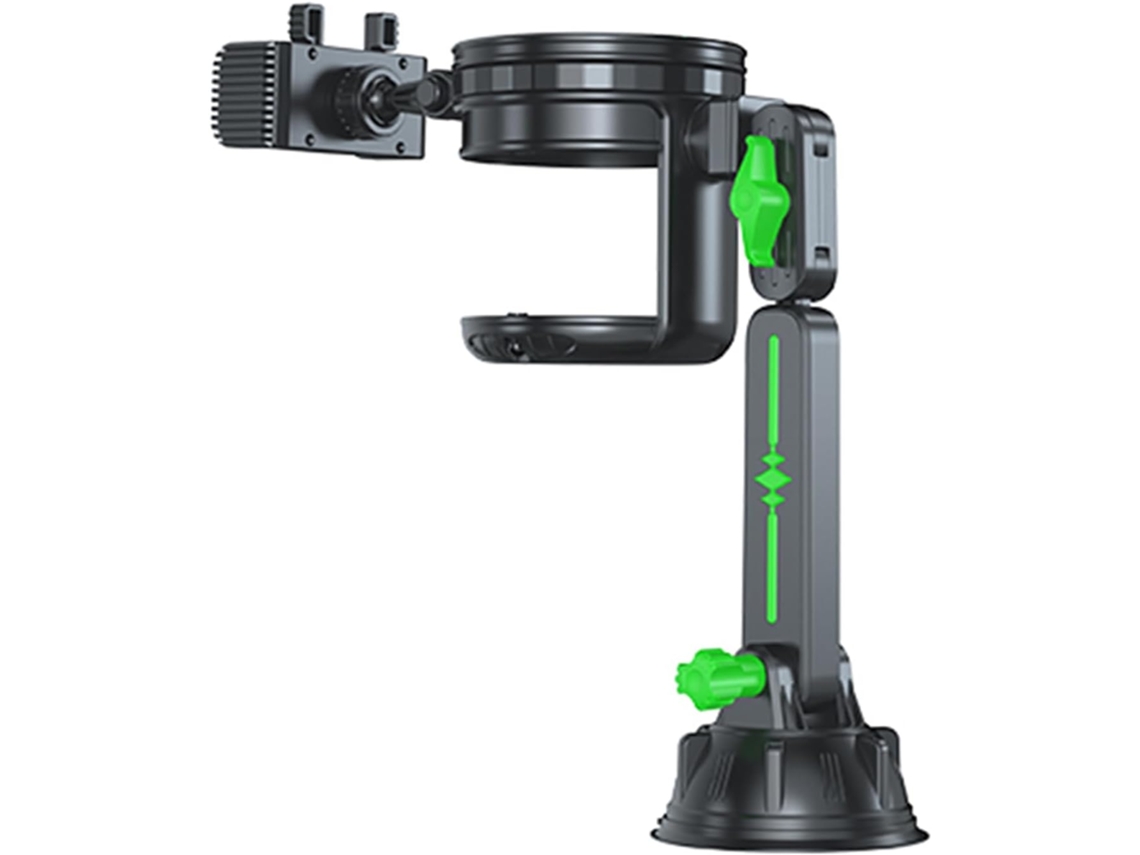 Soporte Innovador 2 En 1 Para Teléfono De Coche: Rotación De 360°, Para Botellas, Bebidas Y Dispositivos.