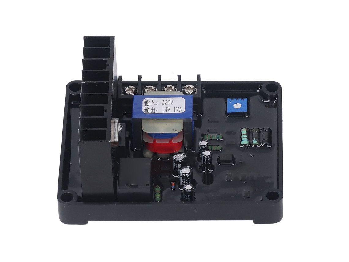 Regulador Automático De Voltaje (avr) Con Escobillas De Carbón Para Generador Trifásico