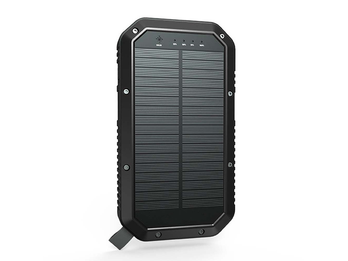 Cargador Banco Energia Sem Portátil Portas Saída para YIZHOOD Negro