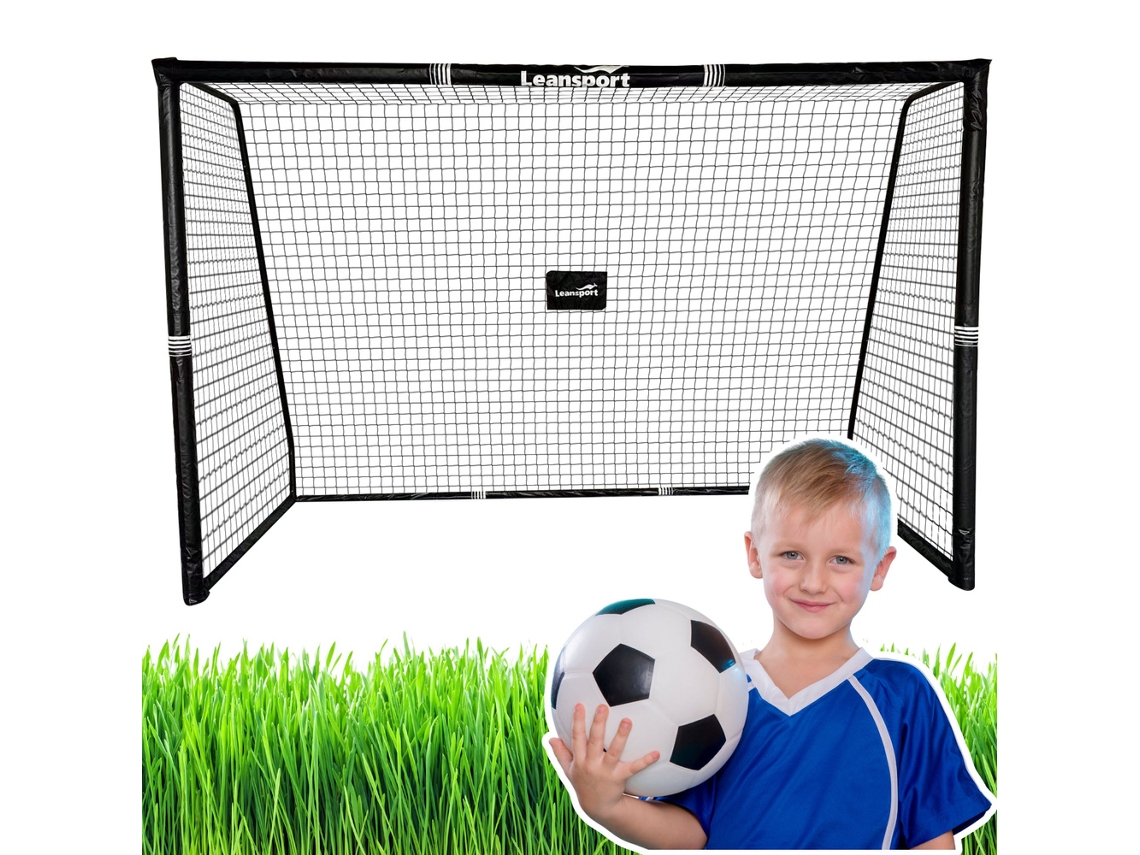 Portería de fútbol portátil de metal para niños (300 x 200 x 120 cm) B.active