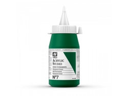 Pintura Acrilica Vallejo Studio 500 Ml (7 Verde Permanente)