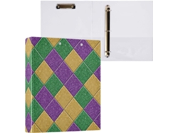 Besportble Carpeta De Anillas Redondo Con Portapapeles Y Oficina Pvc. 27,9 X 21,6 Cm 31,5 27 6
