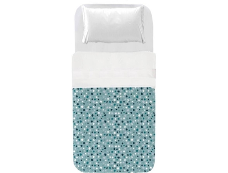 Colcha Infantil SOKIOS Burbuja Dream (70 x 140 - Microfibra de Poliéster - Azul)